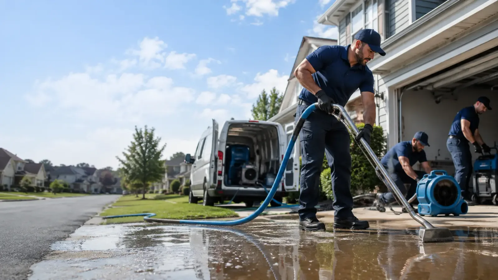 Flood Damage Restoration in Etna, OH